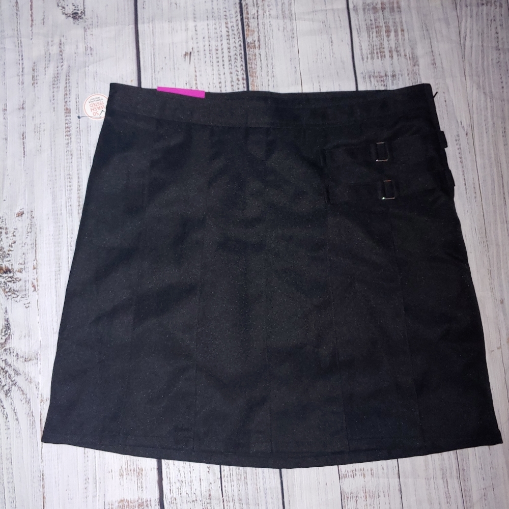 Girls' French Toast Uniform Skort, size 16, Black, NWT